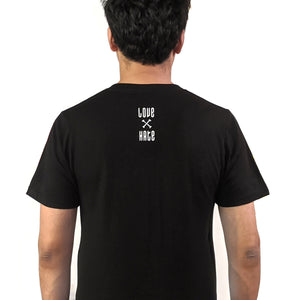 Love and Hate t-shirt - Unisex