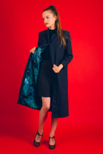 Load image into Gallery viewer, Sorry for Laughing reversible silk wool coat