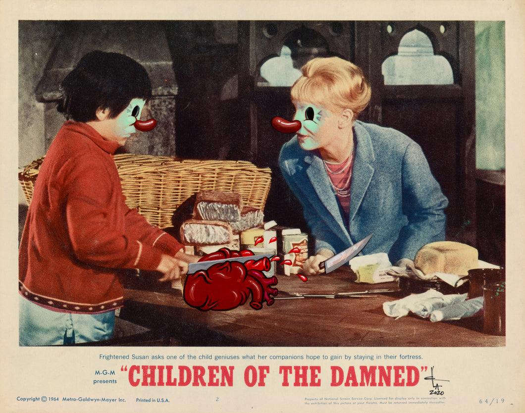 Original paper framed - Children of the Damned II