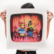 Load image into Gallery viewer, Fire Walkers signed print - Small