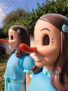 Come Play With Us - Twins sculpture