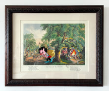 Load image into Gallery viewer, Original paper framed - The Village Blacksmith